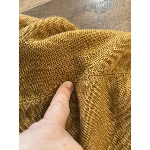 New! $135 Men's Nike SB Skate Cardigan in Elemental Gold, model DQ6306-722 XLG - Picture 5 of 5